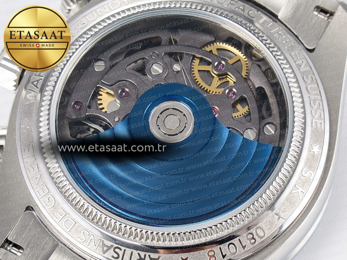 Rolex Daytona Scona SS ADGF Best Edition Blue Dial on SS Bracelet SA4130 - Görsel 19