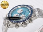 Rolex Daytona Scona SS ADGF Best Edition Blue Dial on SS Bracelet SA4130 - Görsel 6