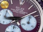 Rolex Daytona Scona SS ADGF Best Edition Purple Dial on SS Bracelet SA4130 - Görsel 11