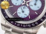 Rolex Daytona Scona SS ADGF Best Edition Purple Dial on SS Bracelet SA4130 - Görsel 13