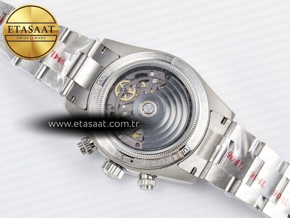 Rolex Daytona Scona SS ADGF Best Edition Purple Dial on SS Bracelet SA4130 - Görsel 18