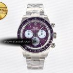 Rolex Daytona Scona SS Adgf Mor Kadran Bilezik SA4130 Eta Saat - Görsel 3 - 1:1 Süper Klon Saat