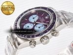Rolex Daytona Scona SS ADGF Best Edition Purple Dial on SS Bracelet SA4130 - Görsel 6