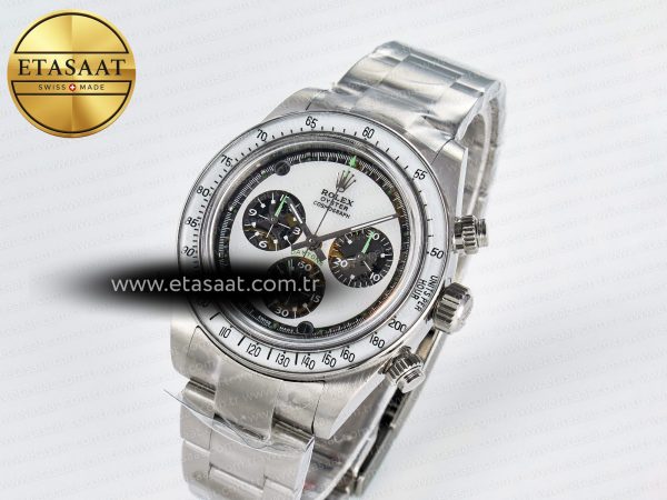 Rolex Daytona SS ADGF Best Edition White Skeleton Dial on SS Bracelet SA4130