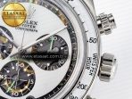 Rolex Daytona SS ADGF Best Edition White Skeleton Dial on SS Bracelet SA4130 - Görsel 12