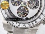 Rolex Daytona SS ADGF Best Edition White Skeleton Dial on SS Bracelet SA4130 - Görsel 13