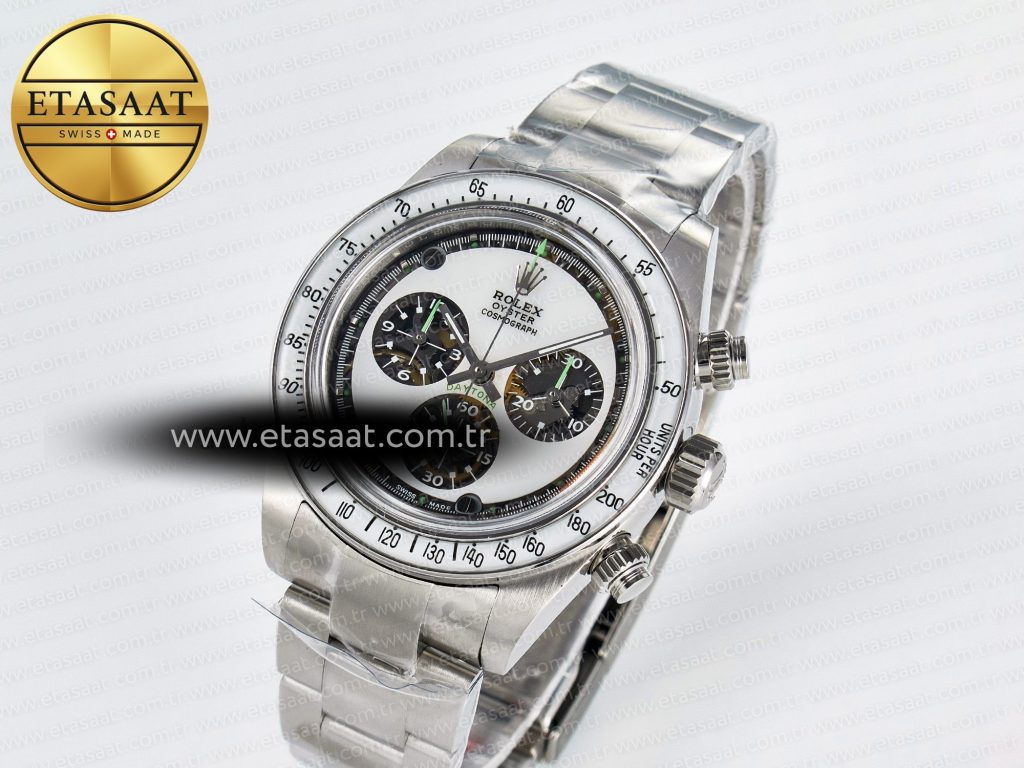 daytona ss adgf best edition white skeleton dial on ss bracelet sa41302