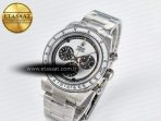 Rolex Daytona SS ADGF Best Edition White Skeleton Dial on SS Bracelet SA4130 - Görsel 2