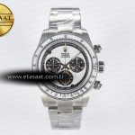 Rolex Daytona SS Adgf Beyaz İskelet Kadran Bilezik SA4130 Eta Saat - Görsel 3 - 1:1 Süper Klon Saat