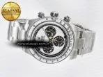 Rolex Daytona SS ADGF Best Edition White Skeleton Dial on SS Bracelet SA4130 - Görsel 9