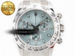 Rolex Daytona SS Bezel Noob Best Edition Ice Blue Dial on SS Oyster Bracelet SA4130 - Görsel 4