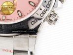 Rolex Daytona SS Bezel Noob Best Edition Pink Dial on SS Oyster Bracelet SA4130 - Görsel 13