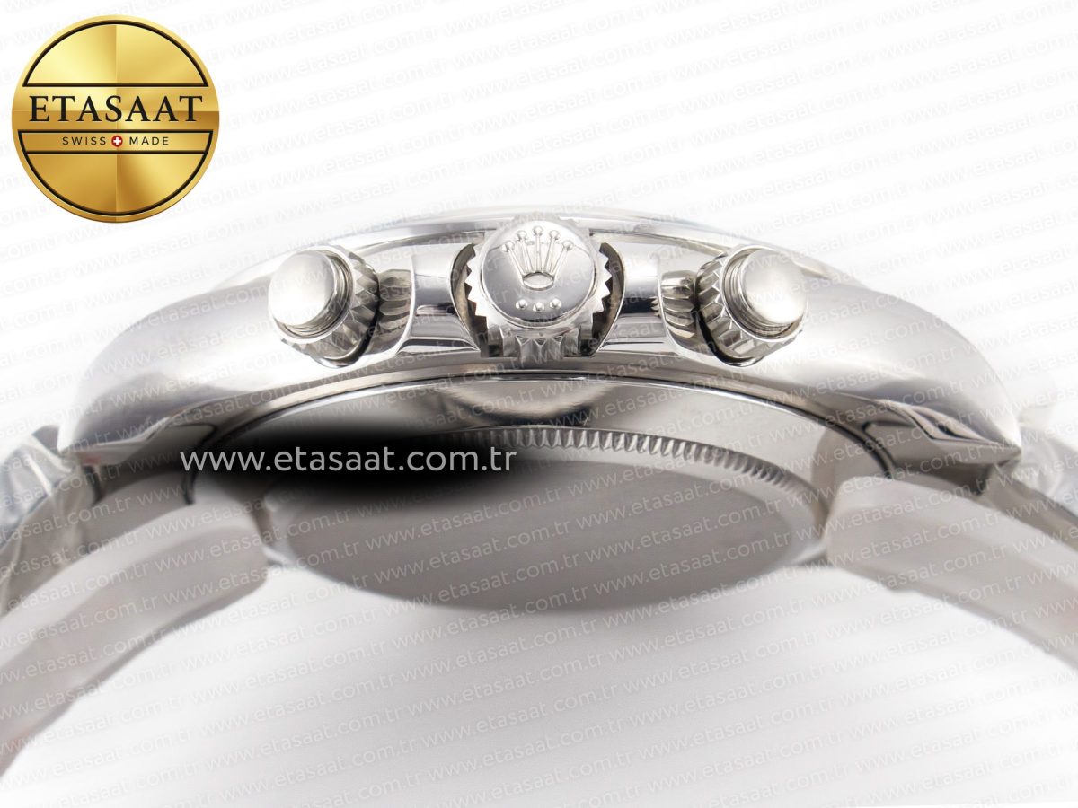 Rolex Daytona SS Bezel Noob Best Edition Pink Dial on SS Oyster Bracelet SA4130 - Görsel 15