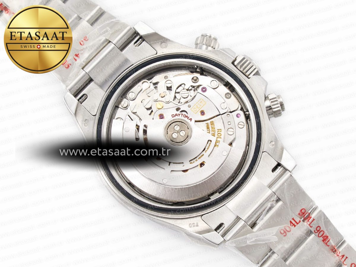 Rolex Daytona SS Bezel Noob Best Edition Pink Dial on SS Oyster Bracelet SA4130 - Görsel 19