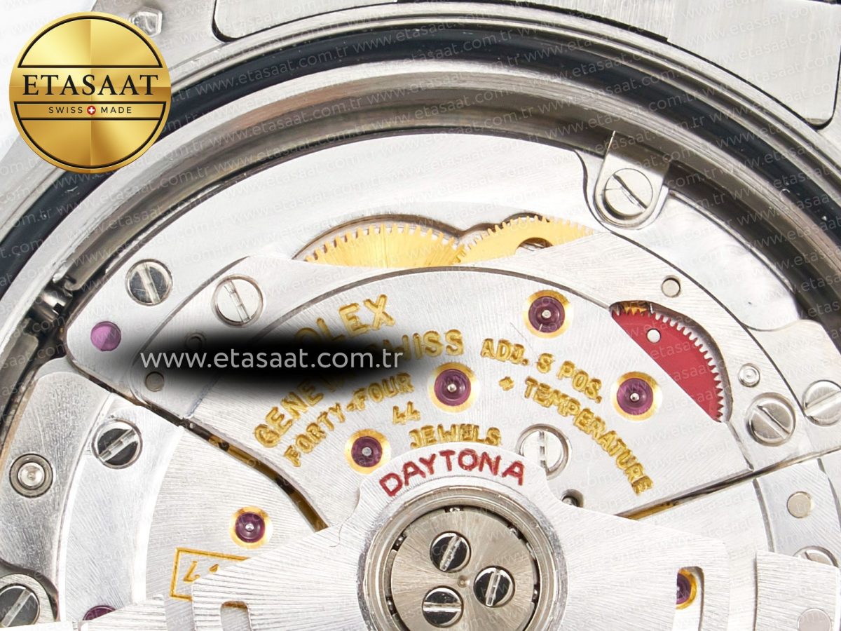 Rolex Daytona SS Bezel Noob Best Edition Pink Dial on SS Oyster Bracelet SA4130 - Görsel 20