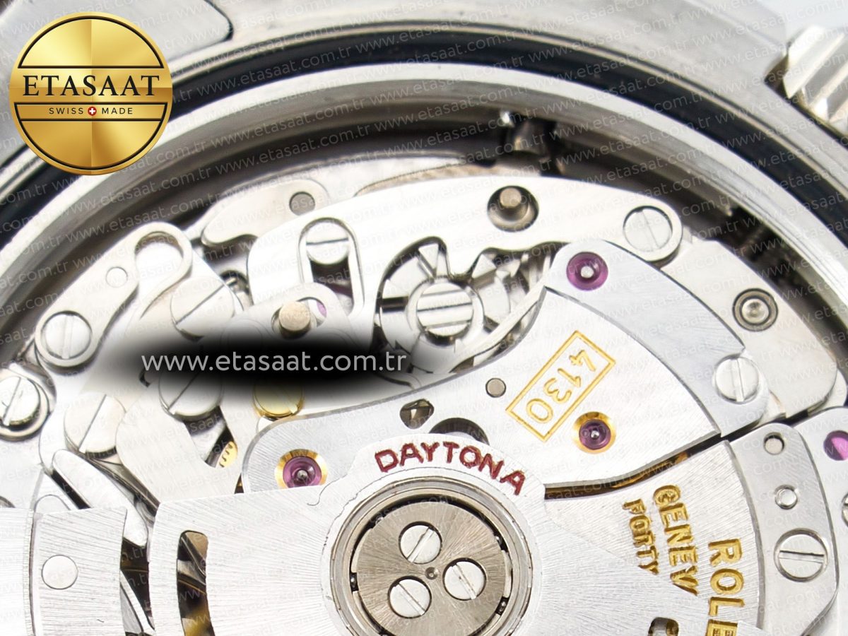 Rolex Daytona SS Bezel Noob Best Edition Pink Dial on SS Oyster Bracelet SA4130 - Görsel 22