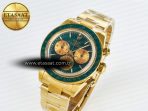Rolex Daytona YG ADGF Best Edition Green/YG Dial on YG Bracelet A7750