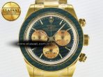 Rolex Daytona YG ADGF Best Edition Green/YG Dial on YG Bracelet A7750 - Görsel 4