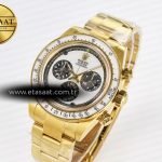 Rolex Daytona YG ADGF Best Edition YG/White Dial on YG Bracelet A7750
