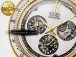 Rolex Daytona YG ADGF Best Edition YG/White Dial on YG Bracelet A7750 - Görsel 10