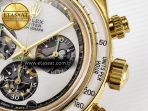 Rolex Daytona YG ADGF Best Edition YG/White Dial on YG Bracelet A7750 - Görsel 12