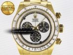 Rolex Daytona YG ADGF Best Edition YG/White Dial on YG Bracelet A7750 - Görsel 4