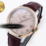 Omega De Ville Date Brown On Diamonds A8800