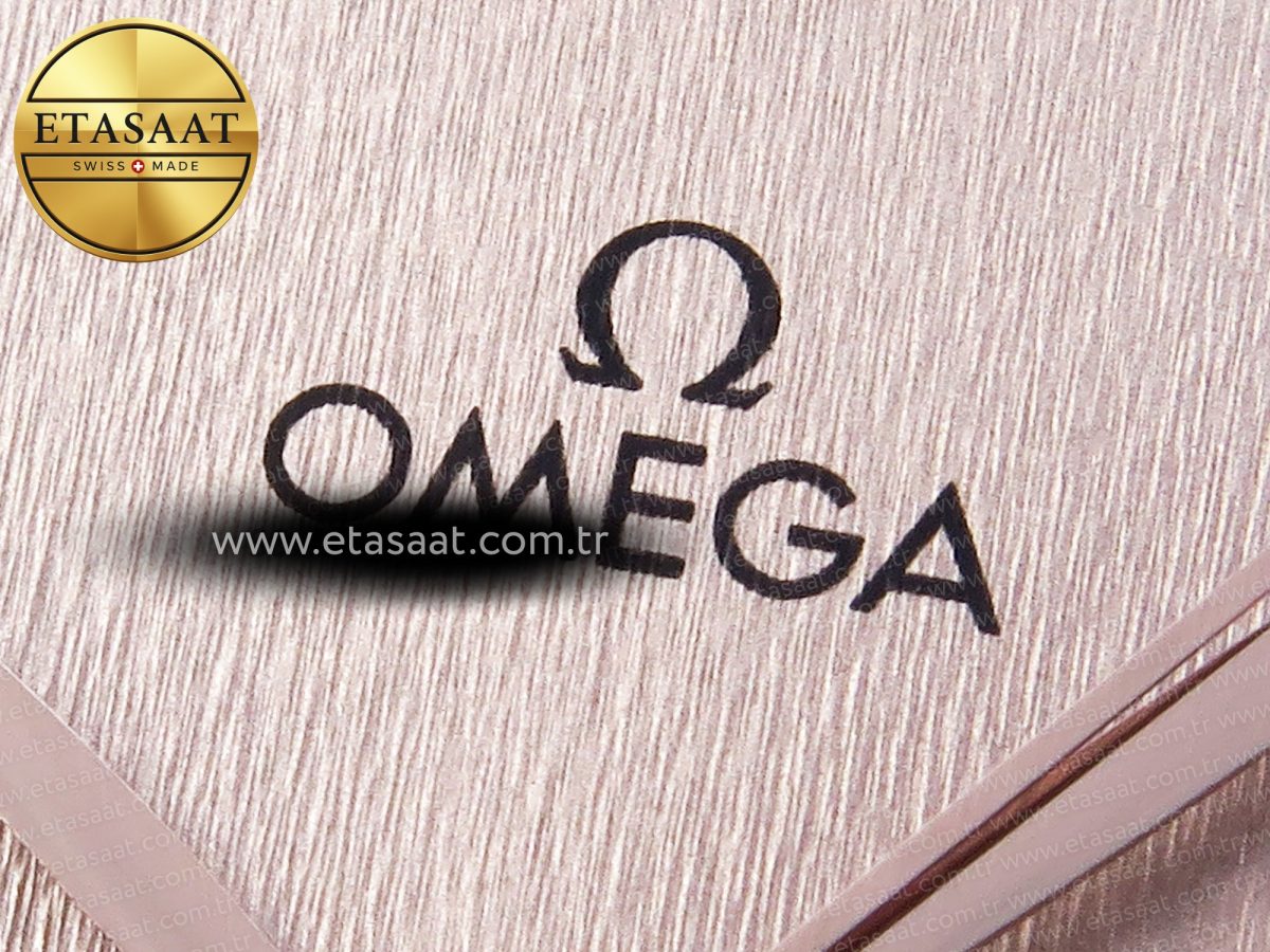 Omega De Ville Date Brown On Diamonds A8800 - Görsel 10