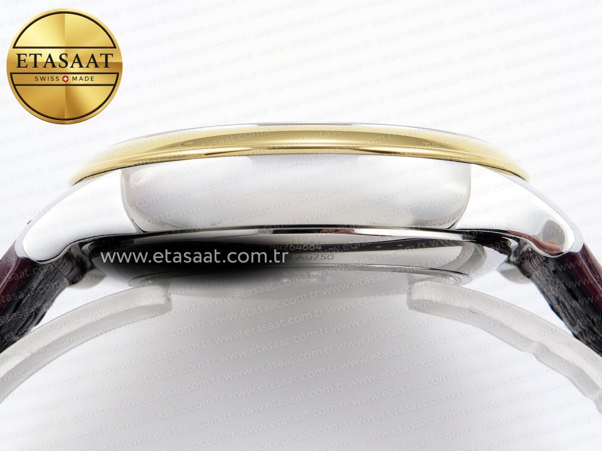 Omega De Ville Date White Diamonds Brown A8800 - Görsel 13