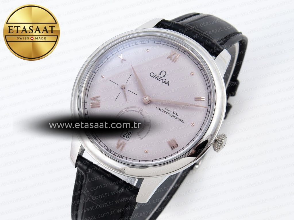 de ville power reserve ss mkf 11 best edition purple dial on black leather strap a88102