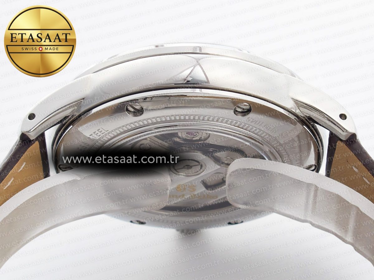 Grand Seiko Elegance SBGR261 SS GSF 1:1 Best Edition Cream Dial on Brown Leather Strap NH34 - Görsel 14