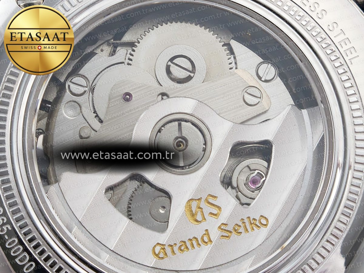 Grand Seiko Elegance SBGR261 SS GSF 1:1 Best Edition Cream Dial on Brown Leather Strap NH34 - Görsel 18