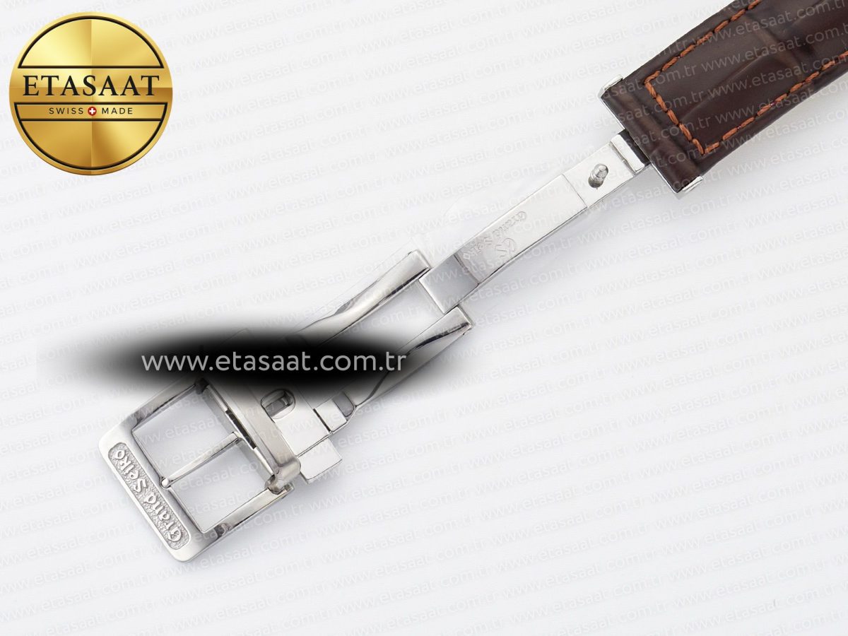 Grand Seiko Elegance SBGR261 SS GSF 1:1 Best Edition Cream Dial on Brown Leather Strap NH34 - Görsel 23