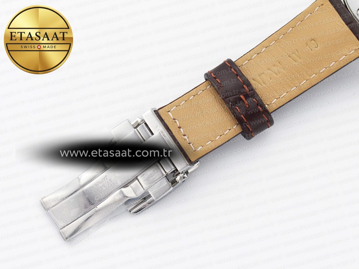 Grand Seiko Elegance SBGR261 SS GSF 1:1 Best Edition Cream Dial on Brown Leather Strap NH34 - Görsel 29