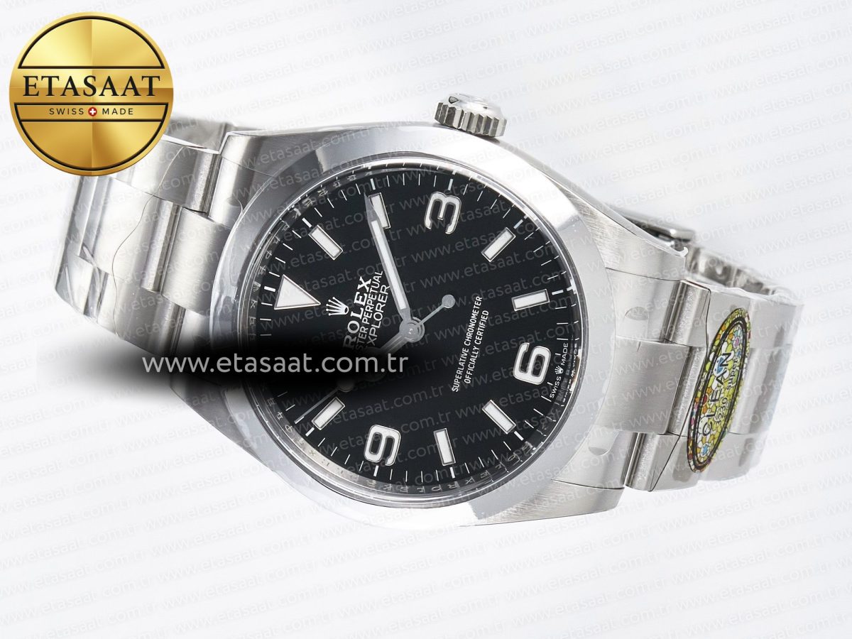 Rolex Explorer 224270 40mm 904L Steel Clean 1:1 Best Edition 904L SS Bracelet VR3230 - Görsel 9