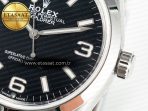 Rolex Explorer 36 904L Steel KRF 1:1 Best Edition Black Dial on SS Bracelet A2824 V2 - Görsel 11