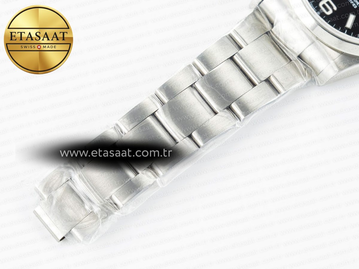 Rolex Explorer 36 904L Steel KRF 1:1 Best Edition Black Dial on SS Bracelet A2824 V2 - Görsel 24