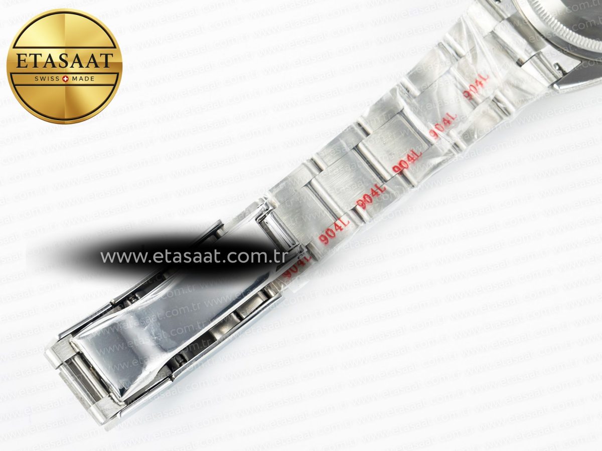 Rolex Explorer 36 904L Steel KRF 1:1 Best Edition Black Dial on SS Bracelet A2824 V2 - Görsel 26