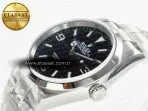 Rolex Explorer 36 904L Steel KRF 1:1 Best Edition Black Dial on SS Bracelet A2824 V2 - Görsel 6