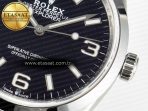Rolex Explorer 36 904L Steel KRF 1:1 Best Edition Black Dial on SS Bracelet PT5000 V2 - Görsel 11