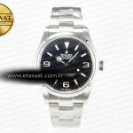 Rolex Explorer 36 KRF Siyah Kadran Bilezik PT5000 V2 Eta Saat - Görsel 3 - 1:1 Süper Klon Saat