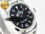 Rolex Explorer 36 904L Steel KRF 1:1 Best Edition Black Dial on SS Bracelet PT5000 V2 - Görsel 5