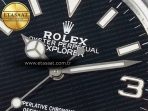 Rolex Explorer 36 904L Steel KRF 1:1 Best Edition Black Dial on SS Bracelet SW200 V2 - Görsel 10