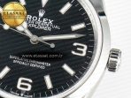 Rolex Explorer 36 904L Steel KRF 1:1 Best Edition Black Dial on SS Bracelet SW200 V2 - Görsel 11