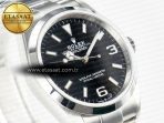 Rolex Explorer 36 904L Steel KRF 1:1 Best Edition Black Dial on SS Bracelet SW200 V2 - Görsel 5