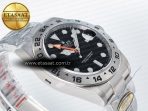 Rolex Explorer II 42mm 226570 904L SS ARF 1:1 Best Edition Black Dial on Bracelet SH3285 - Görsel 7