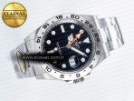 Rolex Explorer II 42mm 226570 904L SS ARF 1:1 Best Edition Black Dial on Bracelet SH3285 - Görsel 8