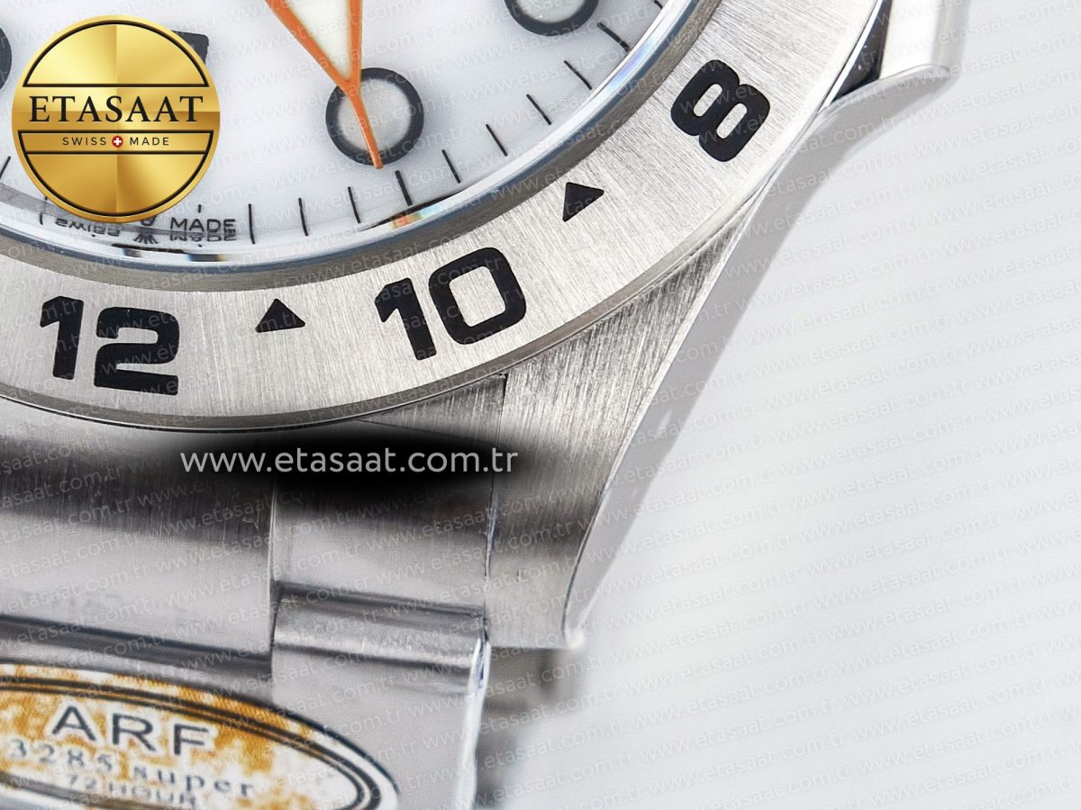 Rolex Explorer II 42mm 226570 904L SS ARF 1:1 Best Edition White Dial on Bracelet SH3285 - Görsel 13