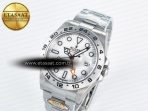 Rolex Explorer II 42mm 226570 904L SS ARF 1:1 Best Edition White Dial on Bracelet SH3285 - Görsel 2