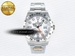 Rolex Explorer II 42mm 226570 904L SS ARF 1:1 Best Edition White Dial on Bracelet SH3285 - Görsel 3